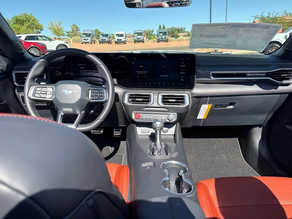 New 2025 Oxford White Ford GT Premium Convertible image 12