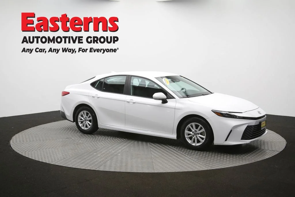 Used 2025 White Toyota LE image 51