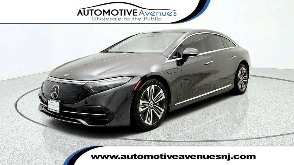 Used 2022 Graphite Grey Metallic Mercedes-Benz EQS 450+ Sedan image 1