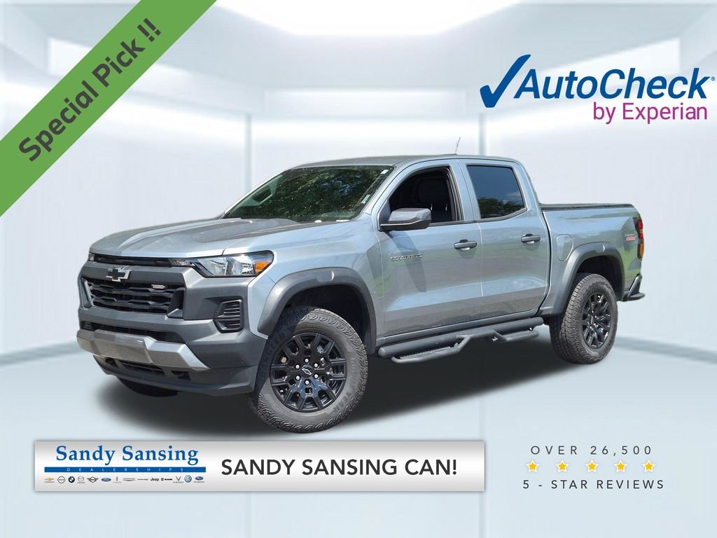Used 2025 Gray Chevrolet Trail Boss image 1