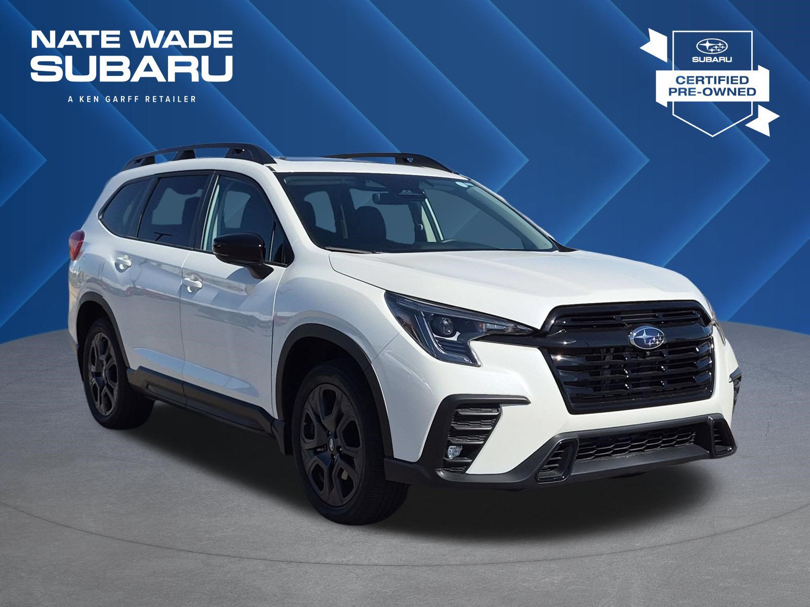 Certified Used 2026 Crystal White Pearl Subaru Onyx Edition Touring image 1