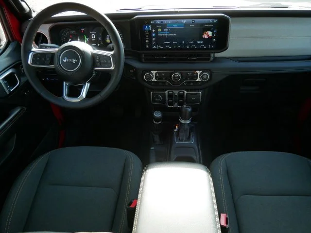 Used 2024 Red Jeep Sahara 4xe image 12