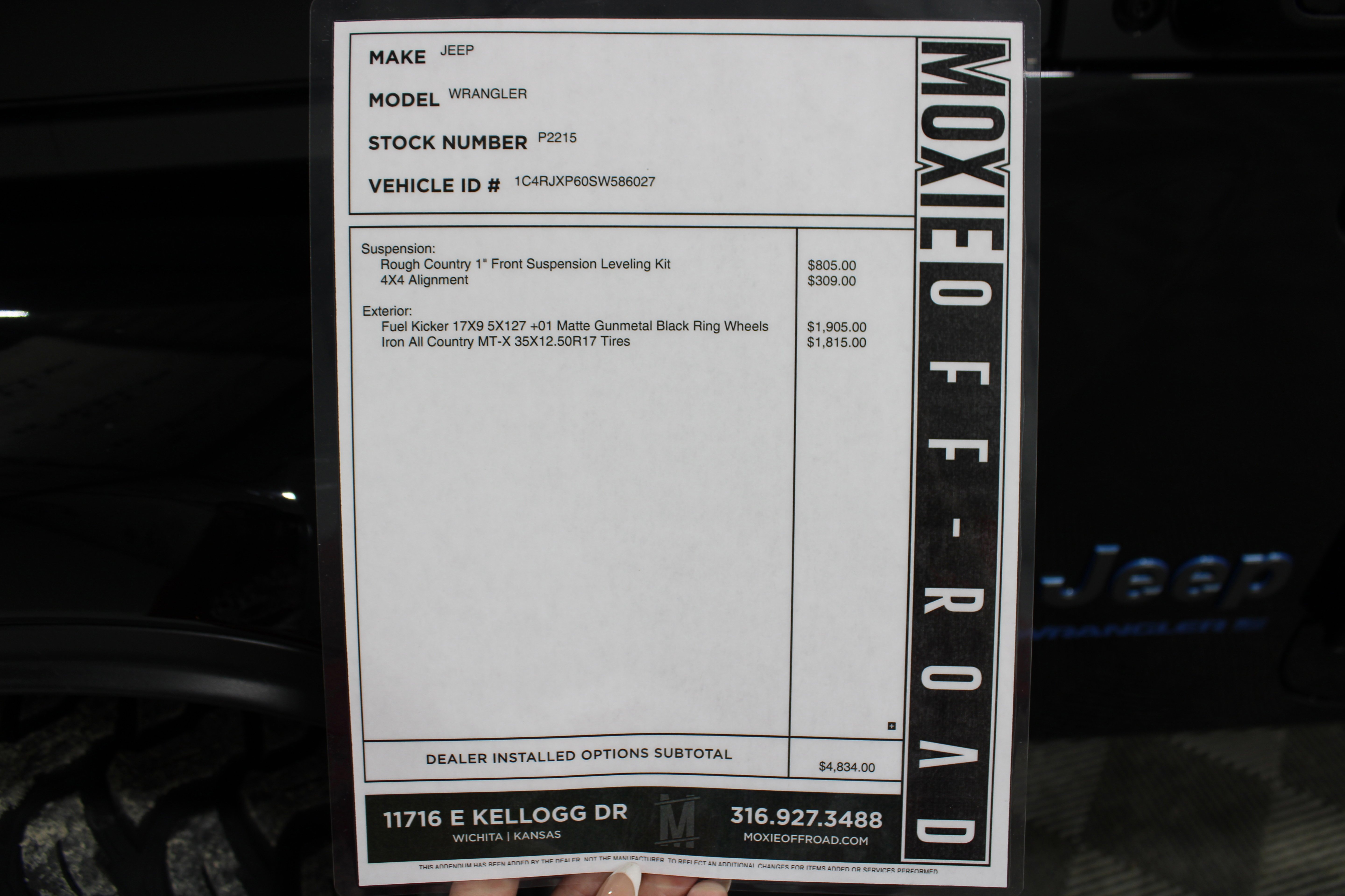 Used 2025 Black Clearcoat Jeep Sahara image 2
