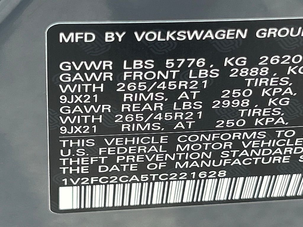New 2026 Gray Volkswagen 2.0T SEL Premium R-Line image 66