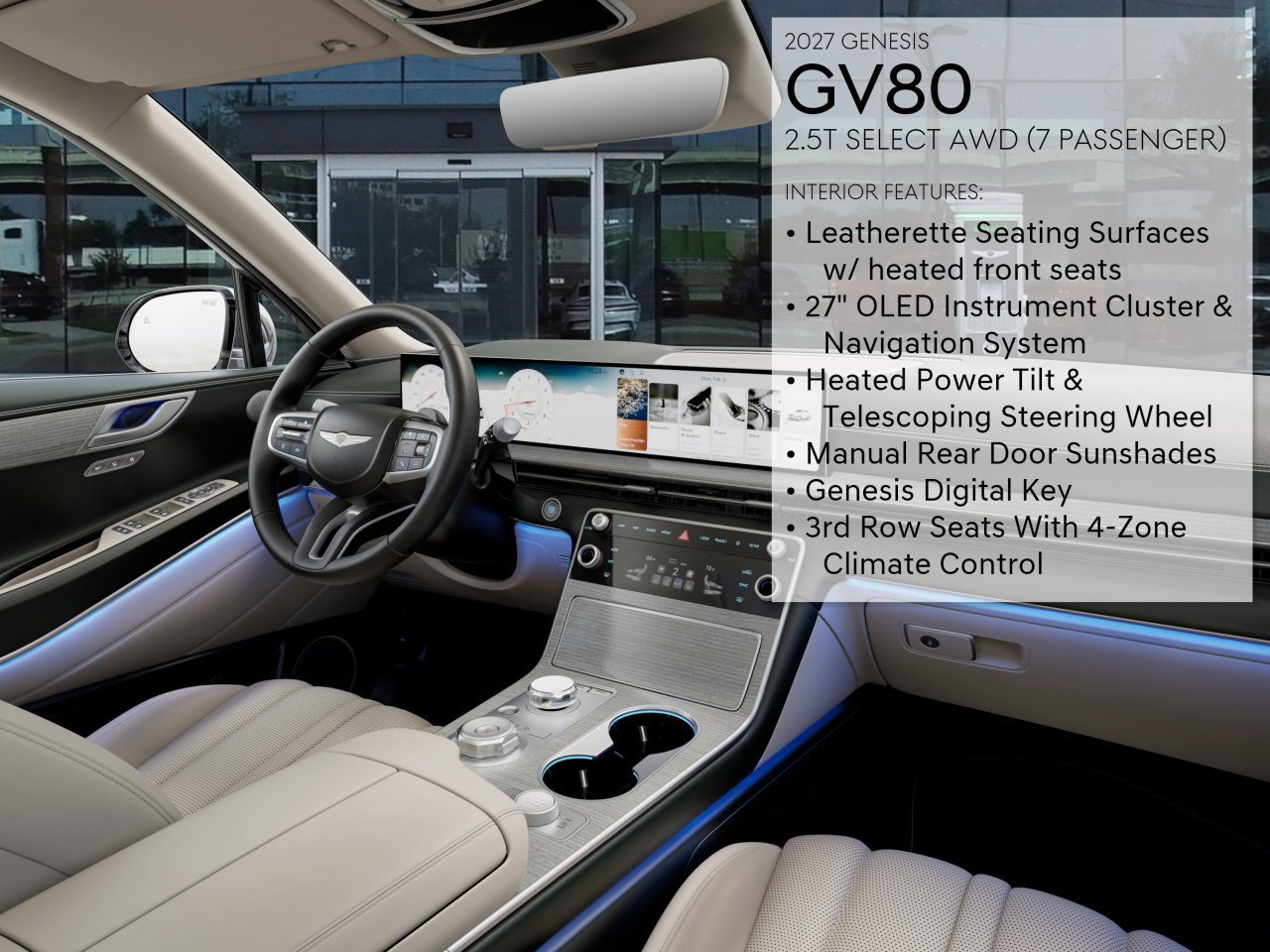 New 2027 Savile Silver Genesis 2.5T SELECT image 17