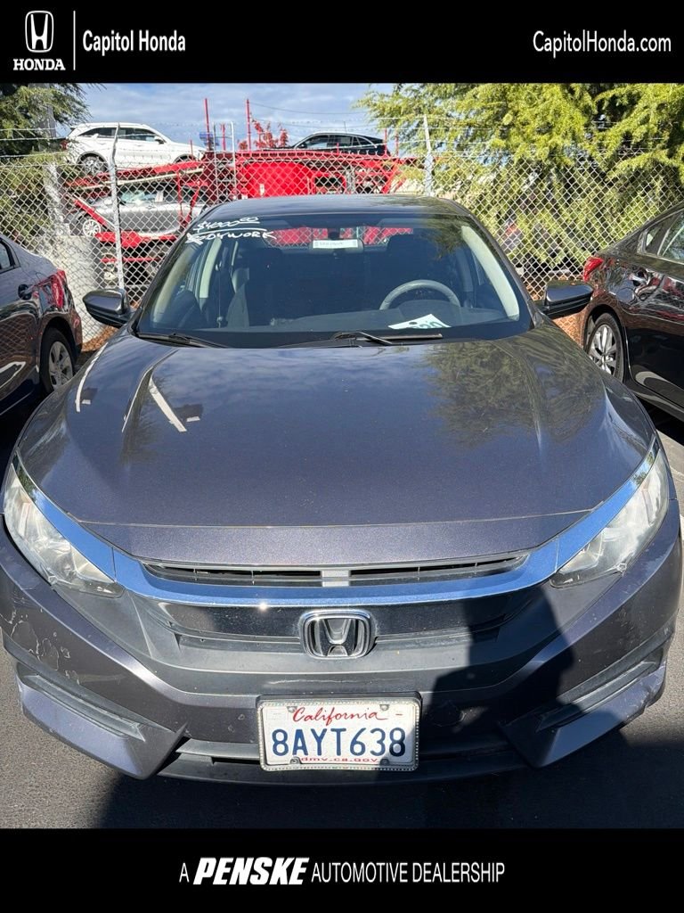 Used 2017 Modern Steel Metallic Honda LX image 1