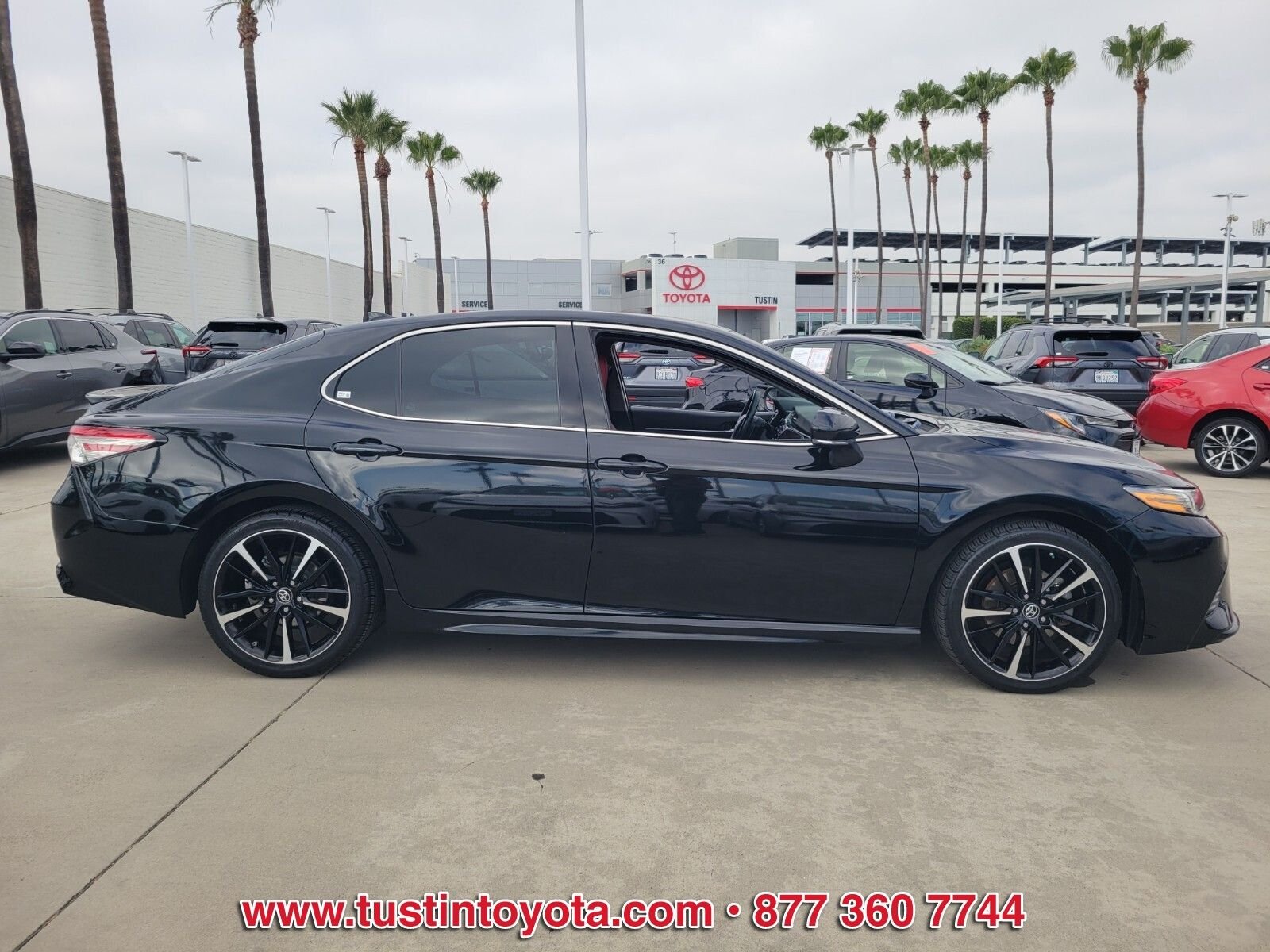 Certified Used 2019 Black Toyota XSE image 3