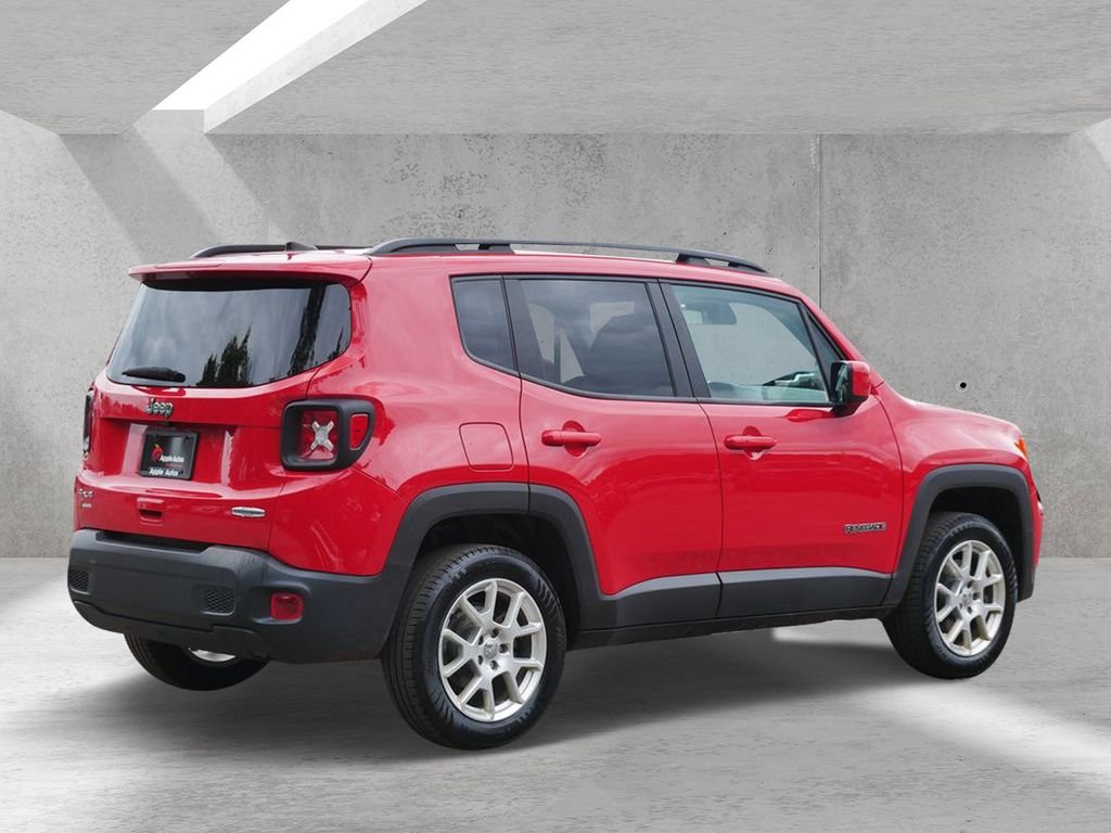 Certified Used 2020 Red Jeep Latitude image 3