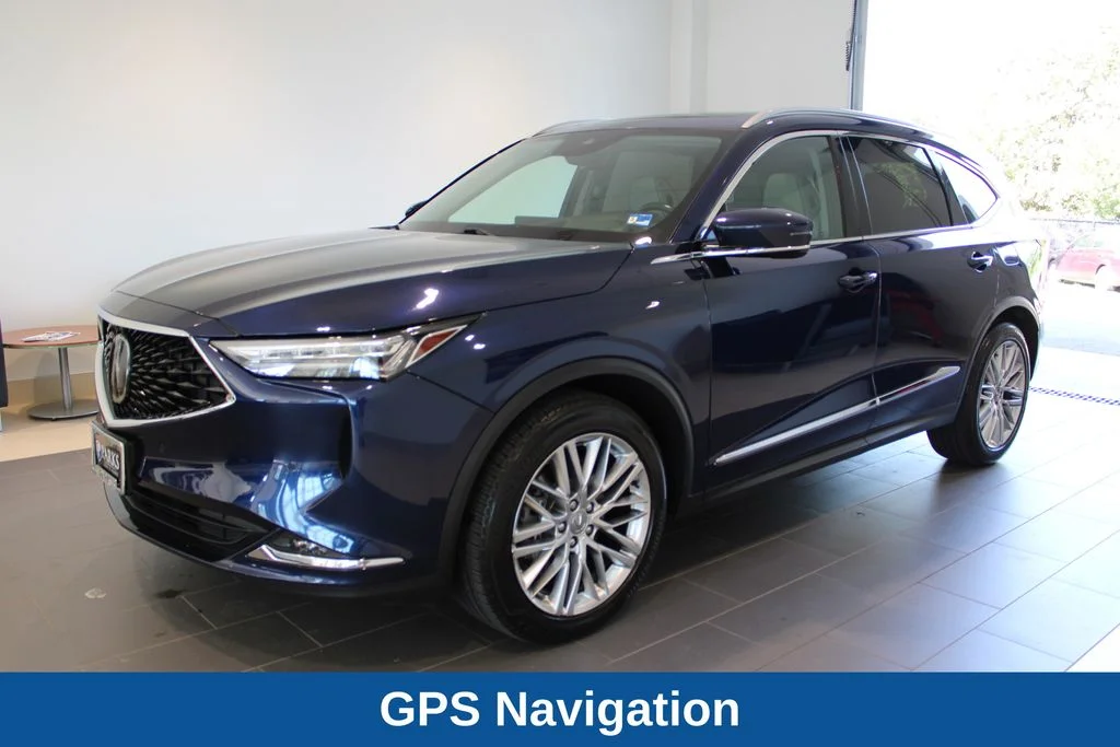 Used 2023 Fathom Blue Pearl Acura SH-AWD ADVANCE image 13