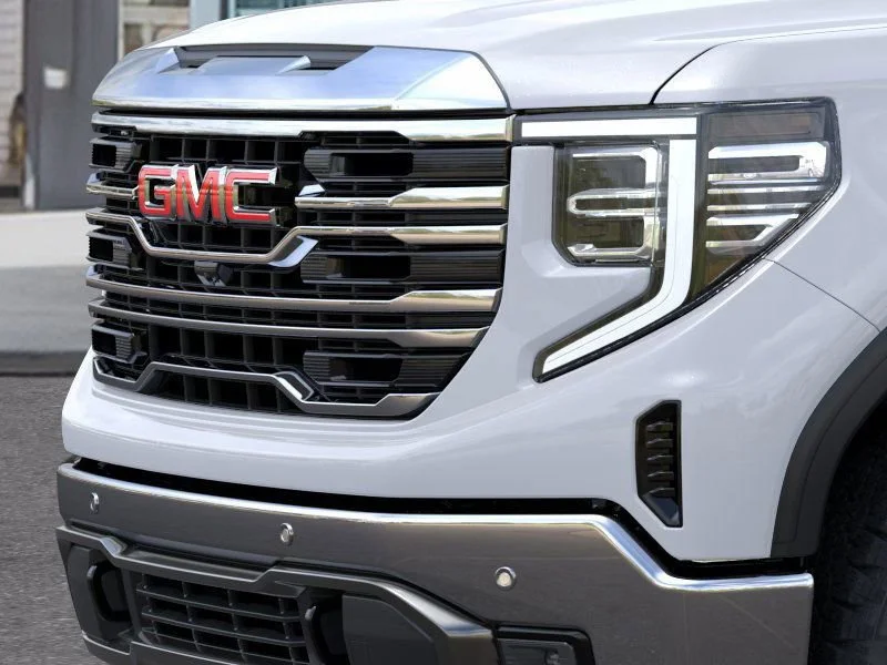 New 2026 Glacier White Tricoat GMC SLT image 13
