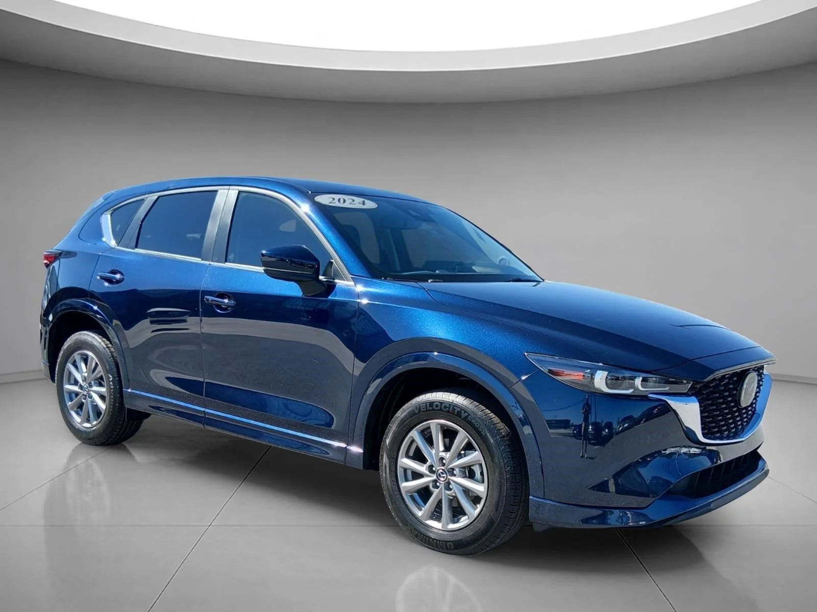 Certified Used 2024 Deep Crystal Blue Mica Mazda 2.5 S Preferred Package image 7