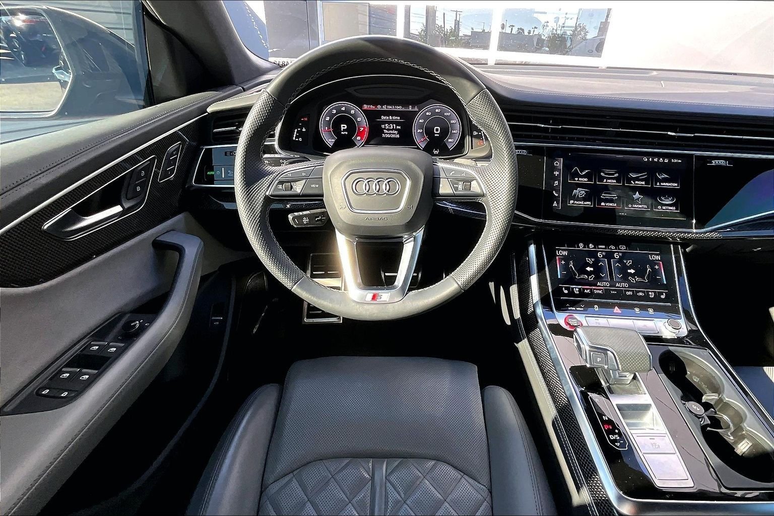 Used 2023 Black Audi 4.0T Premium Plus image 5
