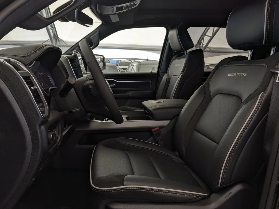 New 2026 Black RAM Laramie - - Twin Turbo - 22 Black Wheels - 14.4 Screen - Harman/Kardon - Pano Sunroof & More! image 15