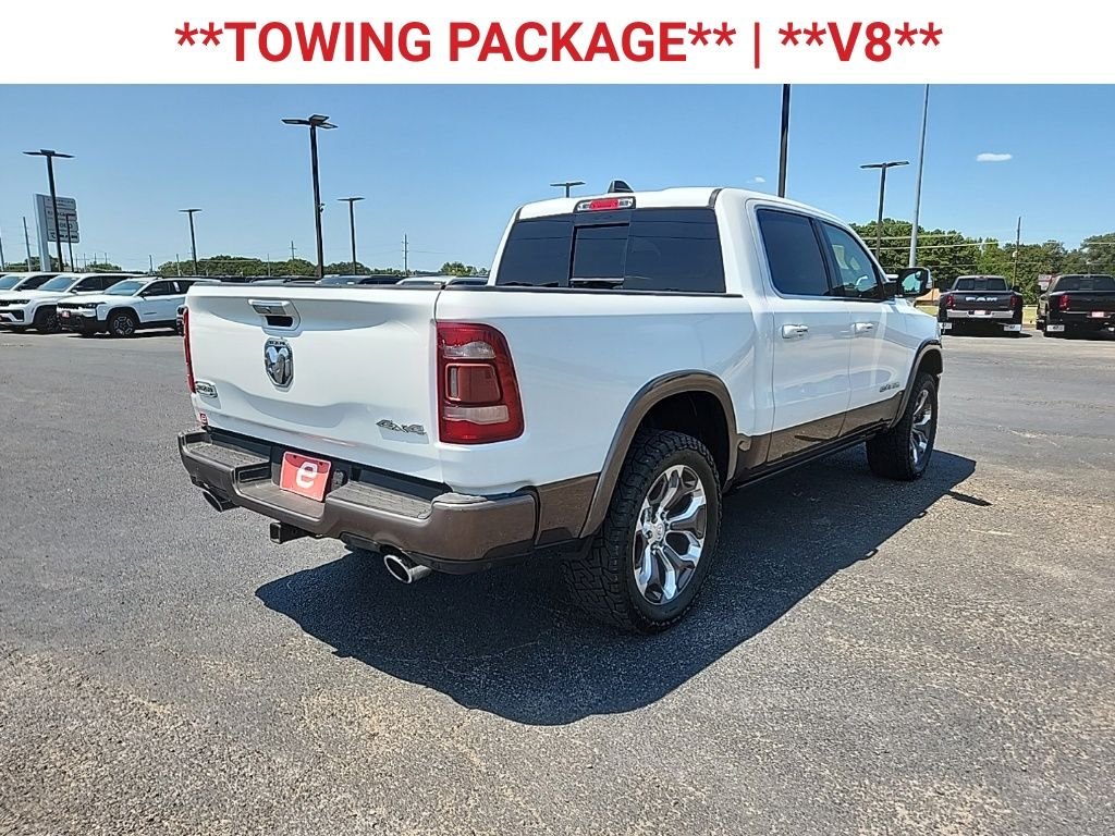Used 2020 White Ram Laramie Longhorn image 9