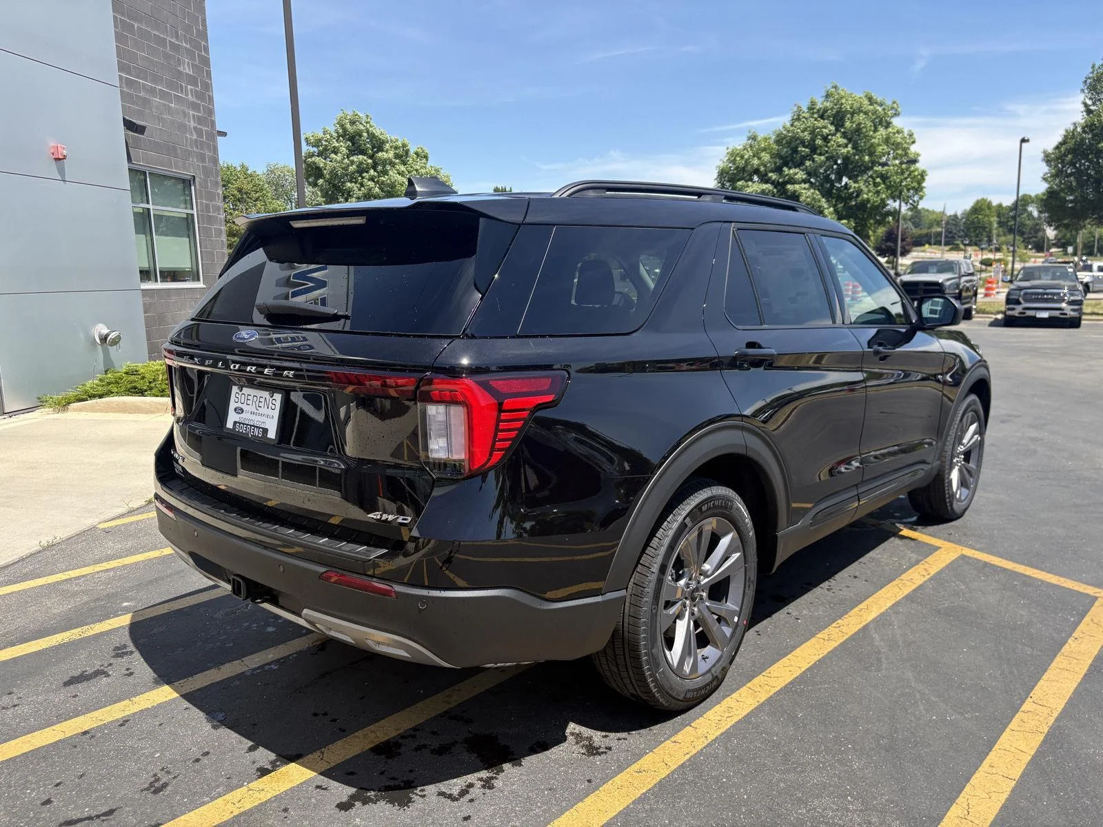 New 2026 Agate Black Metallic Ford Active image 6