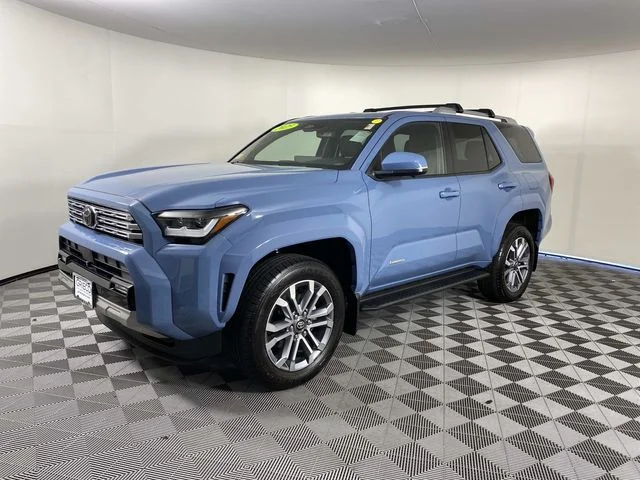 Used 2025 Blue Toyota Limited image 4
