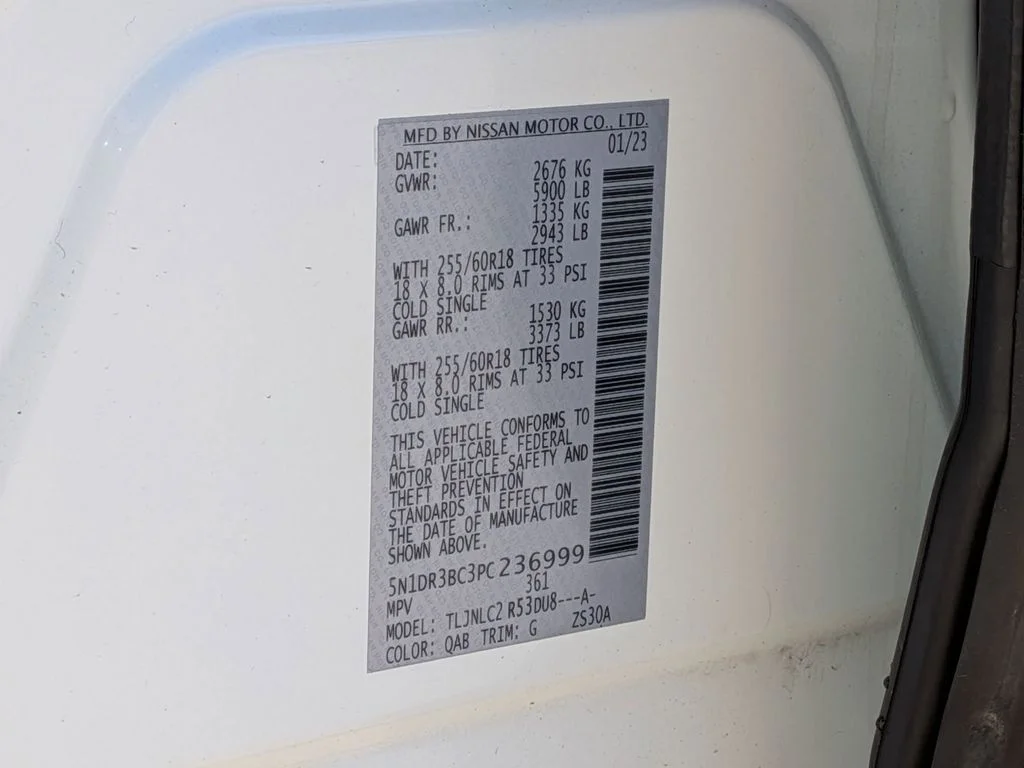Used 2023 White Nissan SV image 32