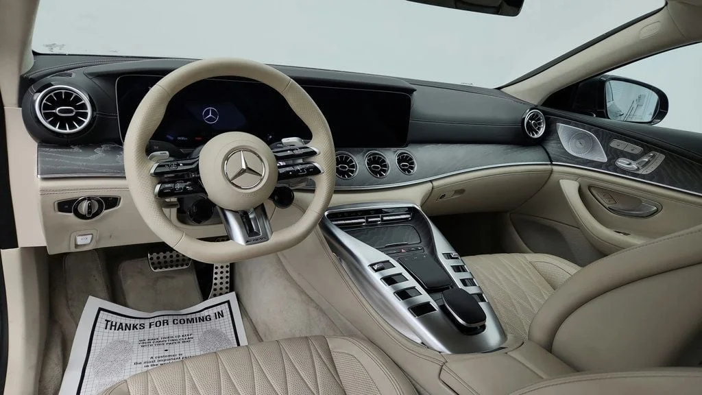 Used 2024 MANUFAKTUR Graphite Grey Magno Mercedes-Benz AMG® GT 53 4-Door Coupe w/ Executive Rear Seat & Driver Assist image 11
