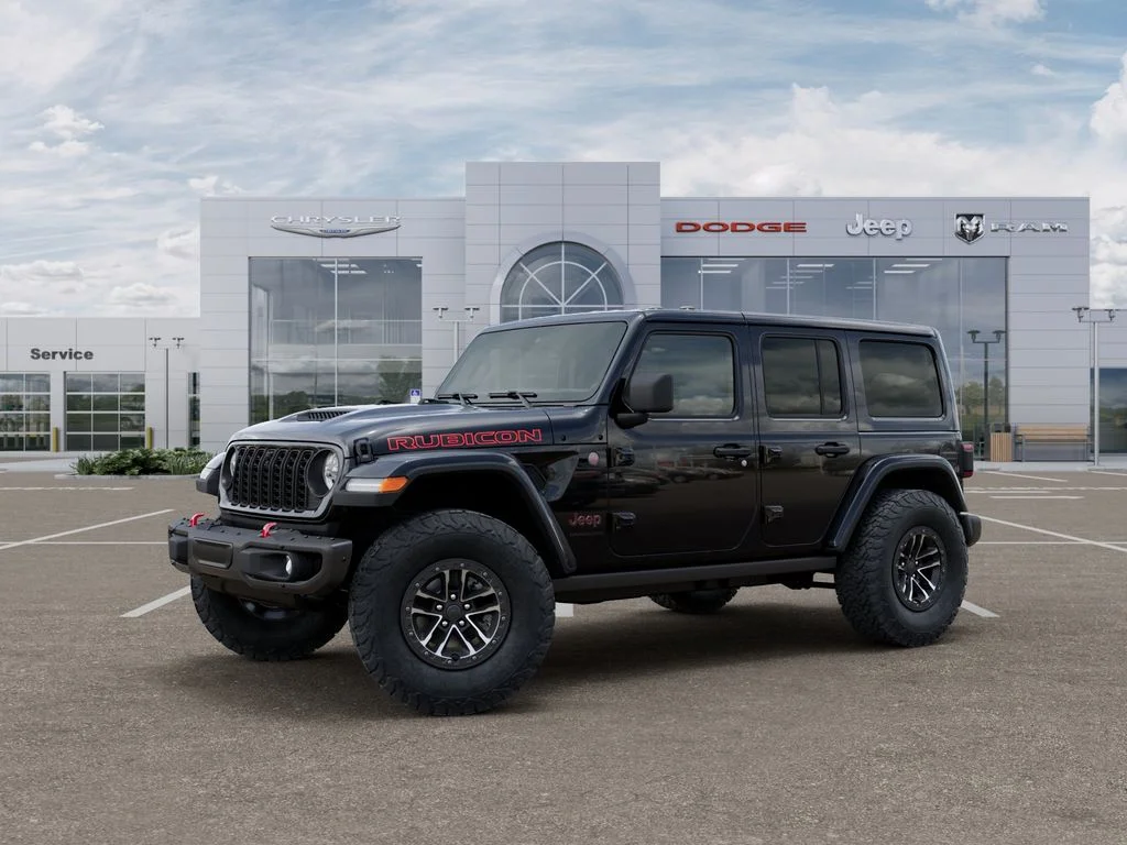 New 2026 Black Clear-Coat Exterior Paint Jeep Rubicon X image 2