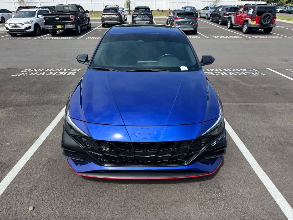 Used 2022 Blue Hyundai Base image 6