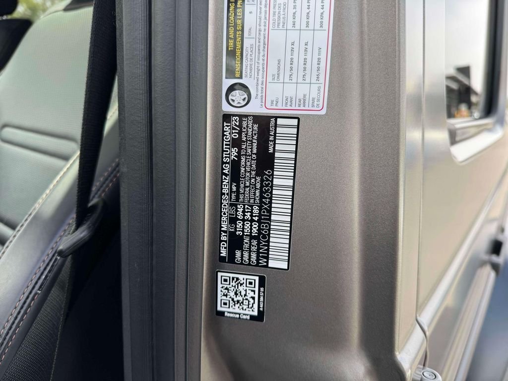 Certified Used 2023 MANUFAKTUR Sintered Bronze magno Mercedes-Benz G 550 image 17