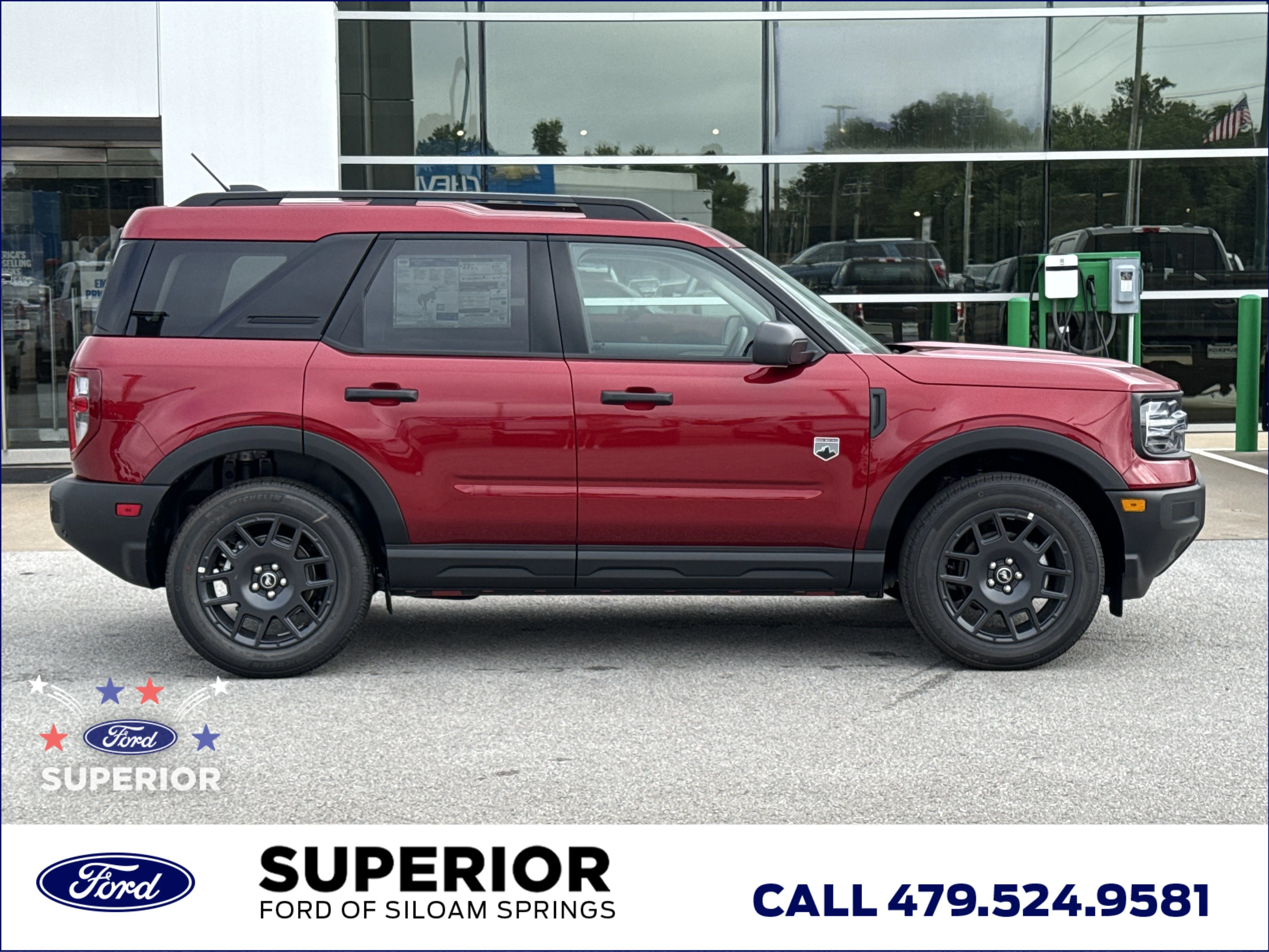New 2026 Ruby Red Metallic Tinted Clearcoat Ford Big Bend 4WD image 2