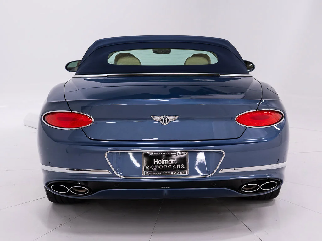 Certified Used 2023 Blue Crystal Bentley Azure Convertible image 13