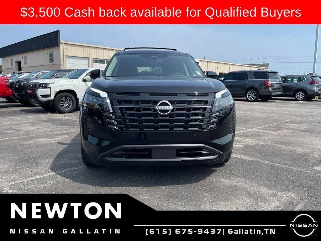 New 2026 Super Black Nissan SV image 3