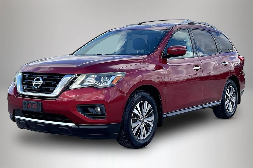 Used 2017 Nissan Pathfinder SV with VIN 5N1DR2MN7HC623095 for sale in Alvin, TX