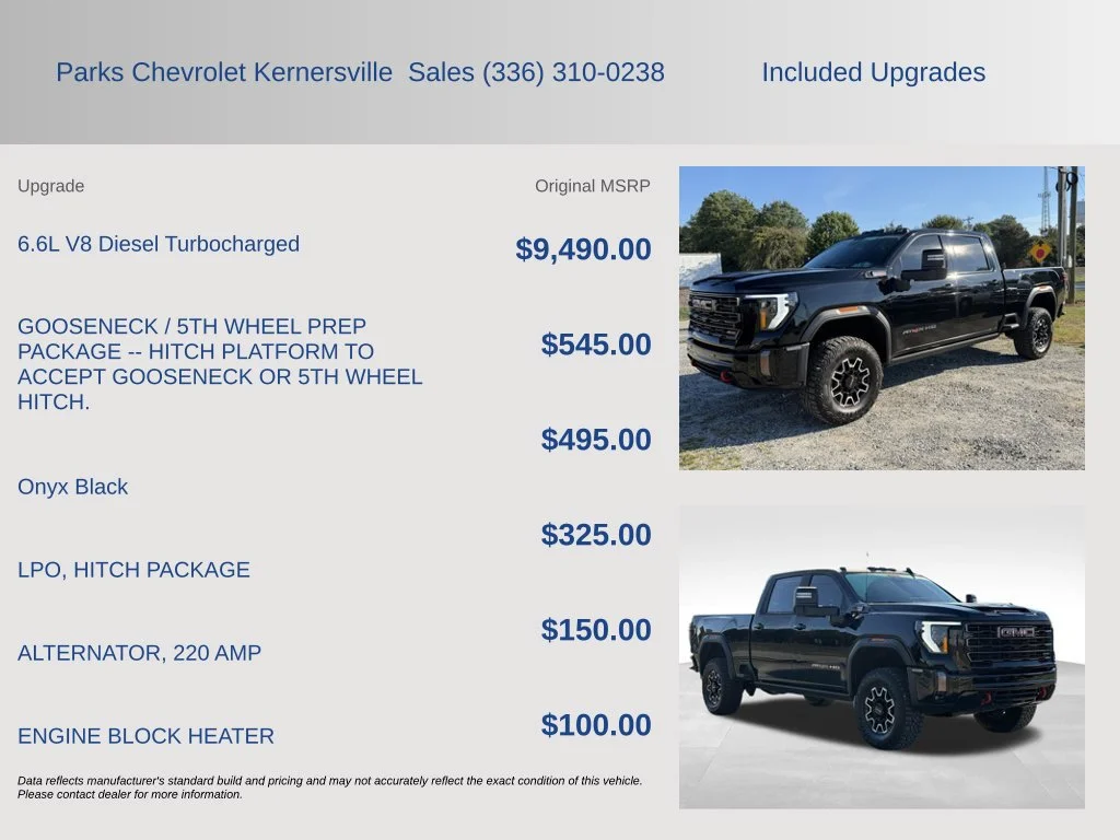 Used 2024 Onyx Black GMC AT4X image 4