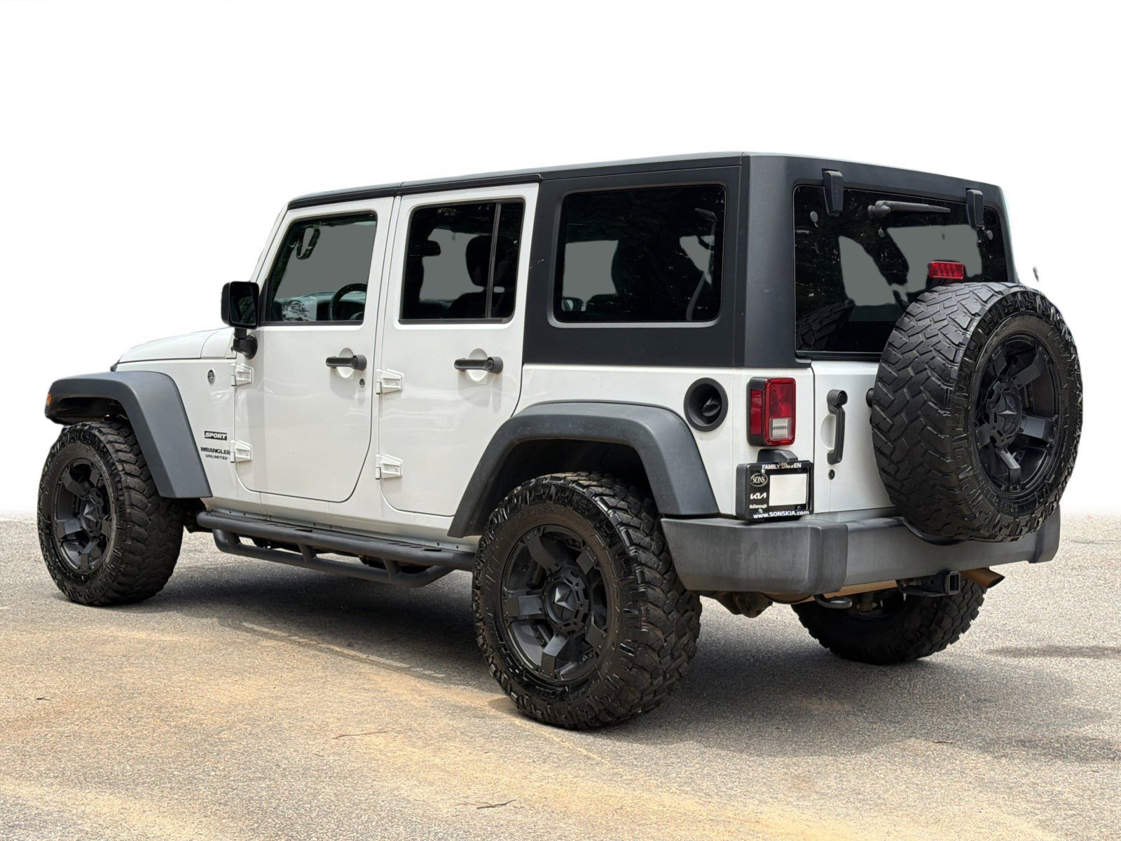 Used 2017 Bright White Clearcoat Jeep Sport image 16
