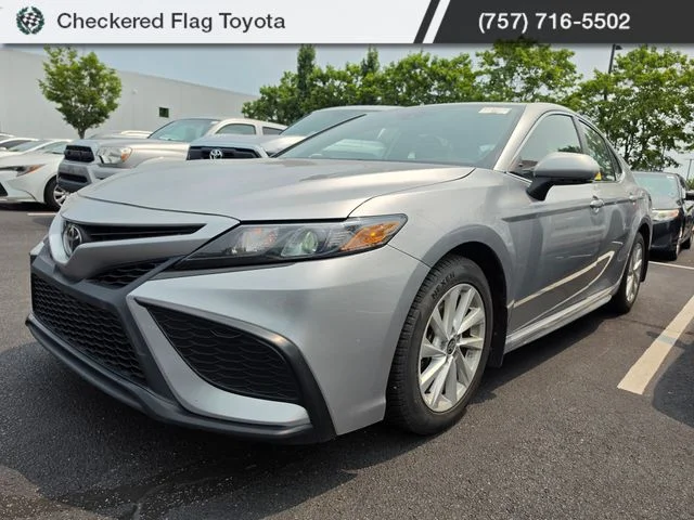 Used 2024 Celestial Silver Metallic Toyota SE image 1