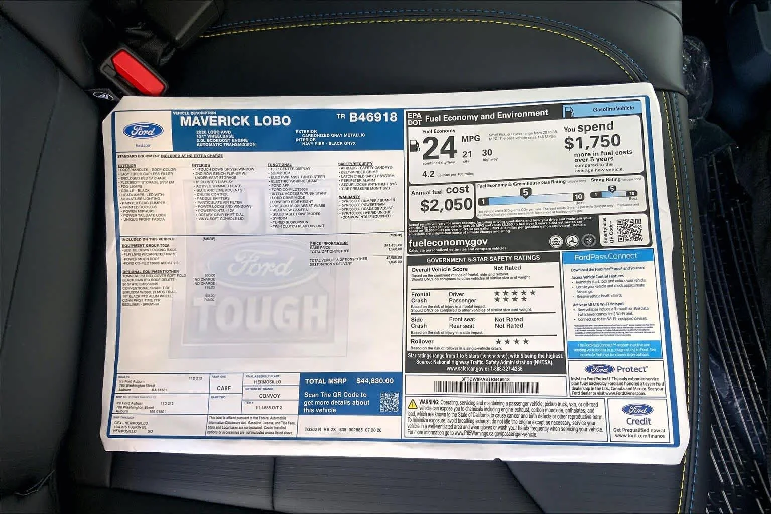 New 2026 Carbonized Gray Metallic Ford Lobo™ image 18