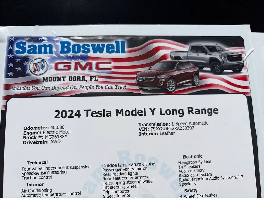2024 Tesla Model Y Long Range - Photo 34