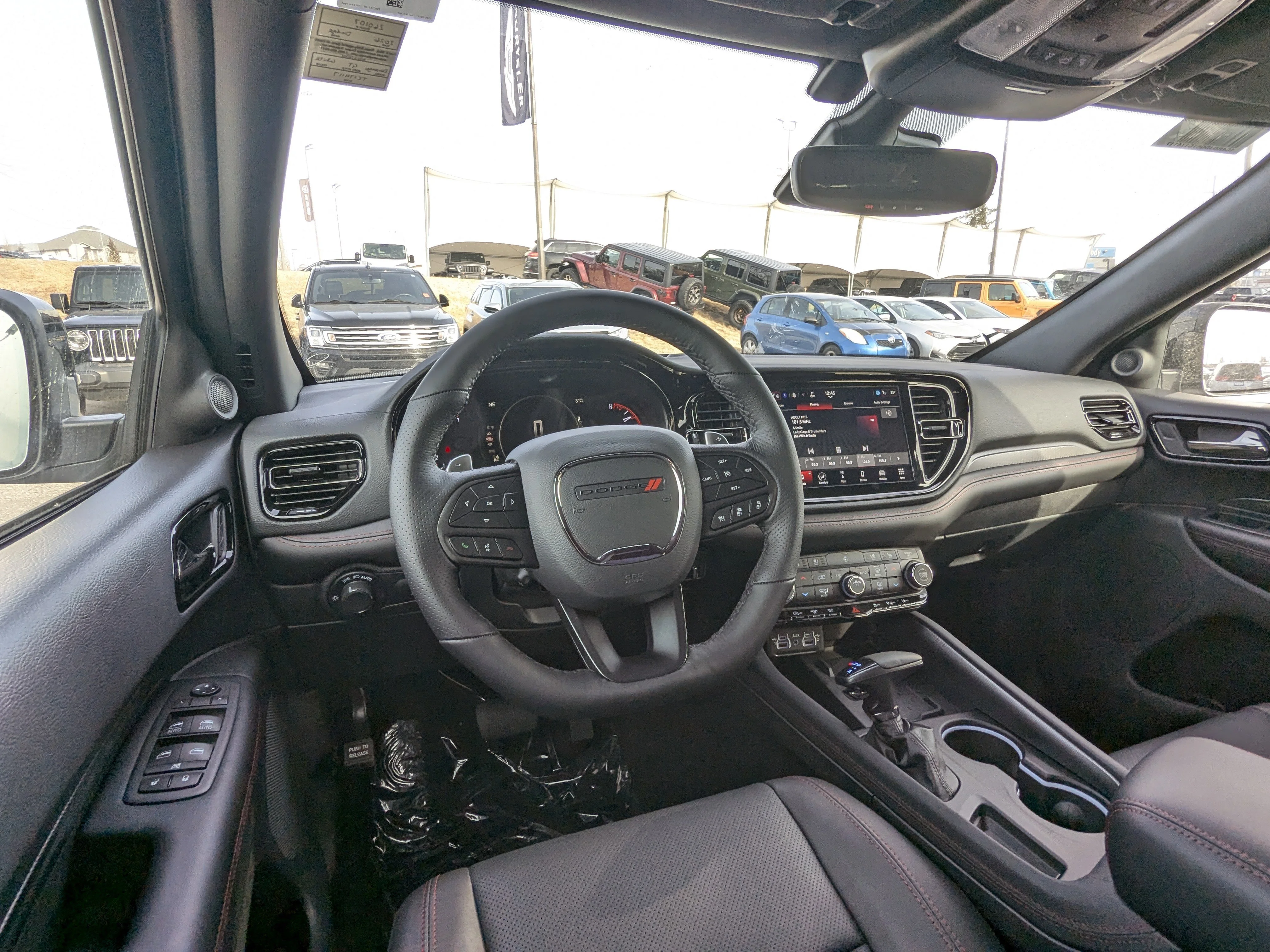 New 2026 White Dodge GT Plus - - GT Plus Pkg (2BH) - 2nd Row Captain Chairs - Ebony Red Leather?Faced Seats - 10.1 Nav & image 25