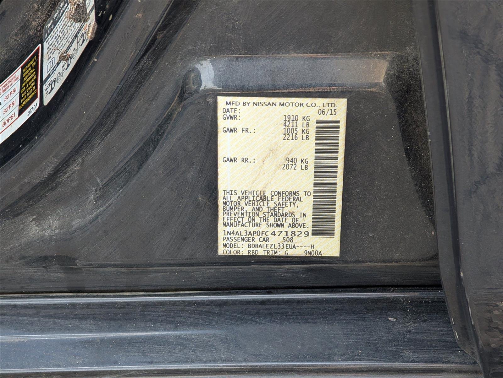 Used 2015 Storm Nissan 2.5 S image 12