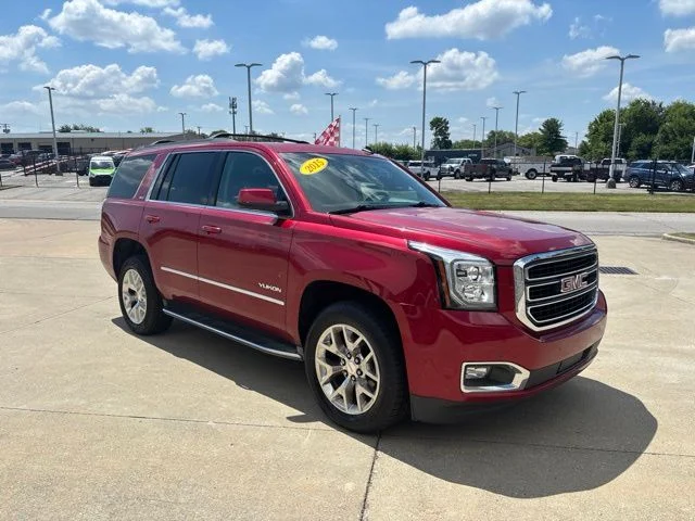 Used 2015 Crystal Red Tintcoat GMC SLT image 35