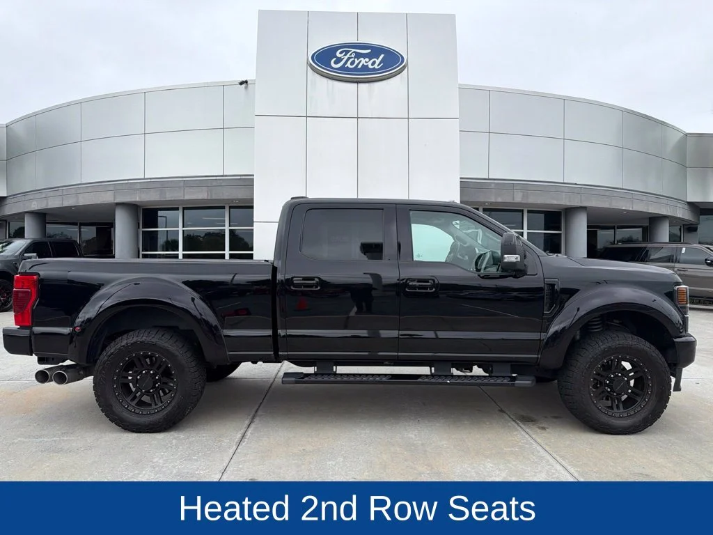 Used 2021 Agate Black Metallic Ford Lariat image 2