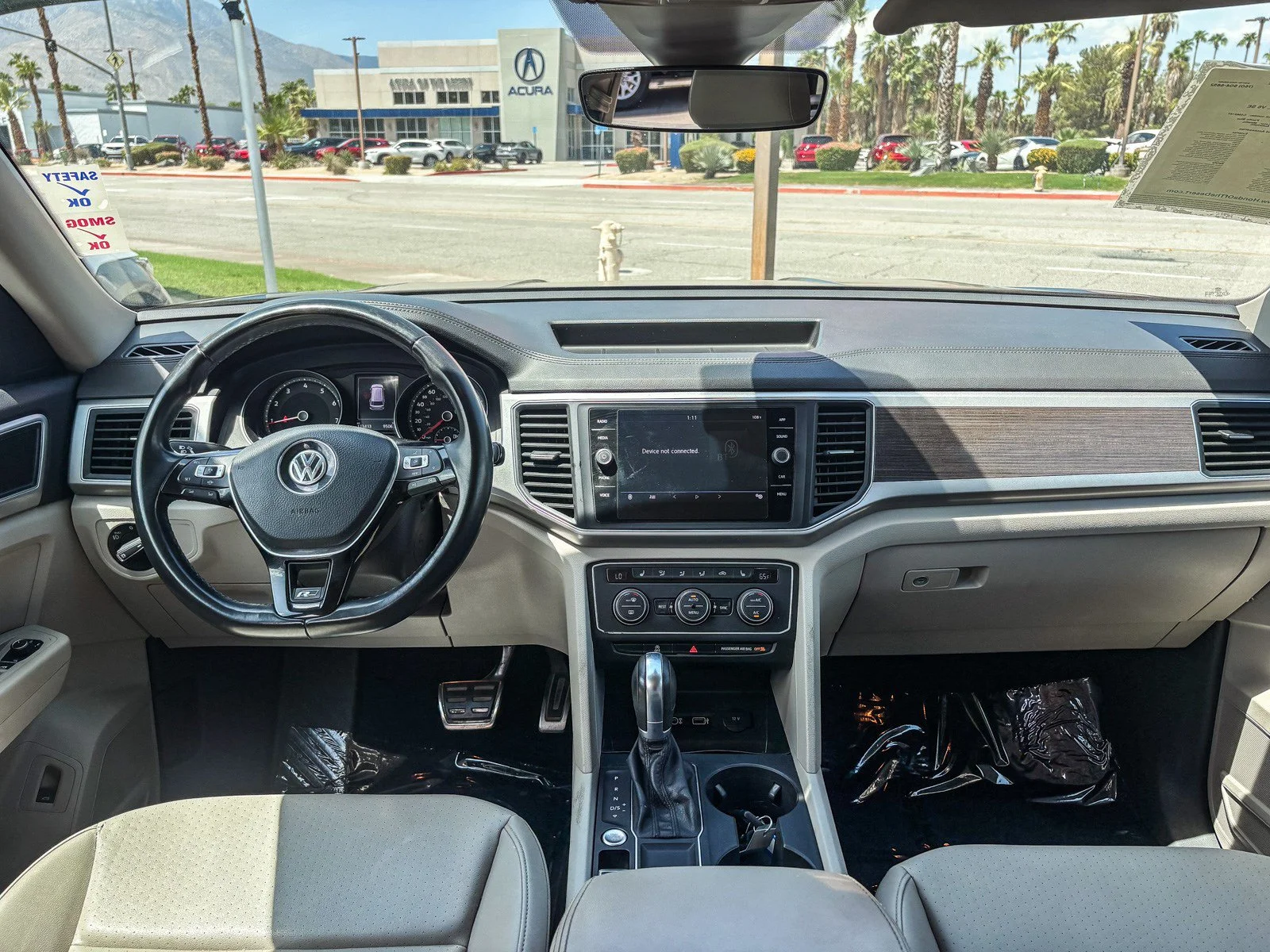 Used 2019 Pacific Blue Metallic Volkswagen 3.6L V6 SE image 14