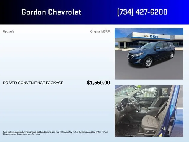 Used 2020 PACIFIC BLUE METALLIC Chevrolet LT image 5