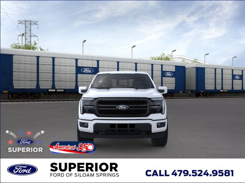 New 2026 Star White Metallic Tri-Coat Ford LARIAT image 6