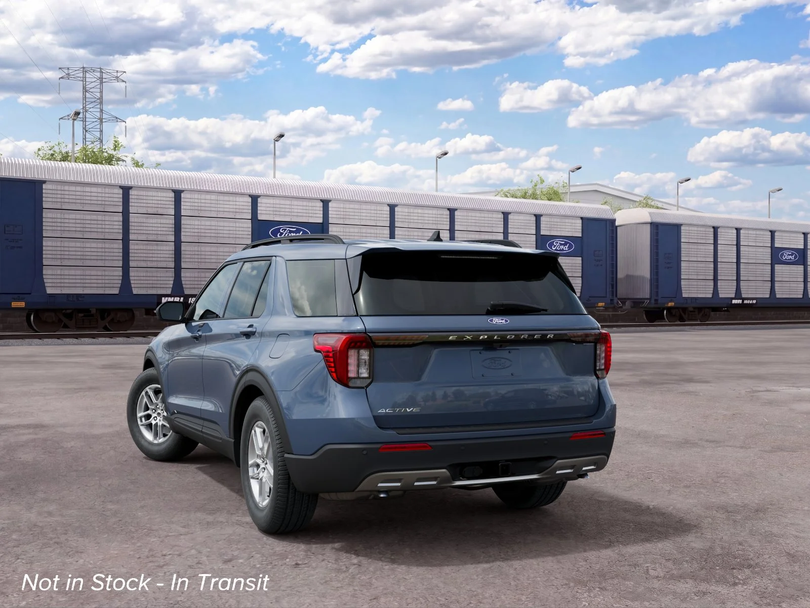 New 2027 Vapor Blue Metallic Ford Active image 8