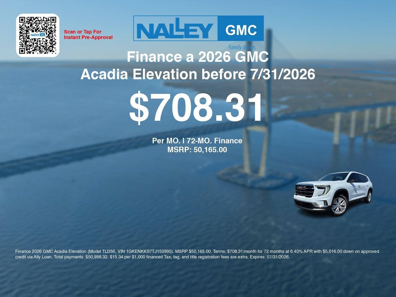 2026 GMC Acadia Elevation - Photo 6