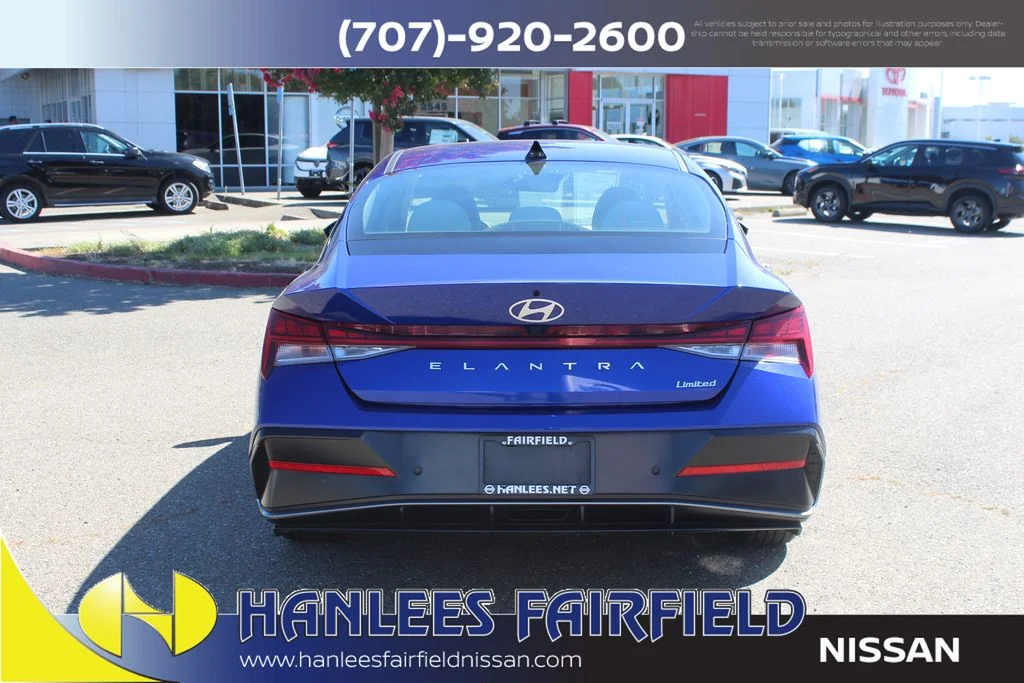 Used 2024 Blue Hyundai Limited image 8