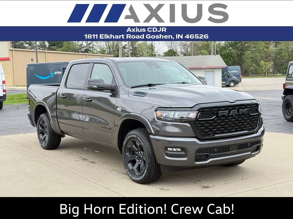 New 2026 Granite Crystal Metallic Clear-Coat Exterior Paint RAM Big Horn/Lone Star image 1