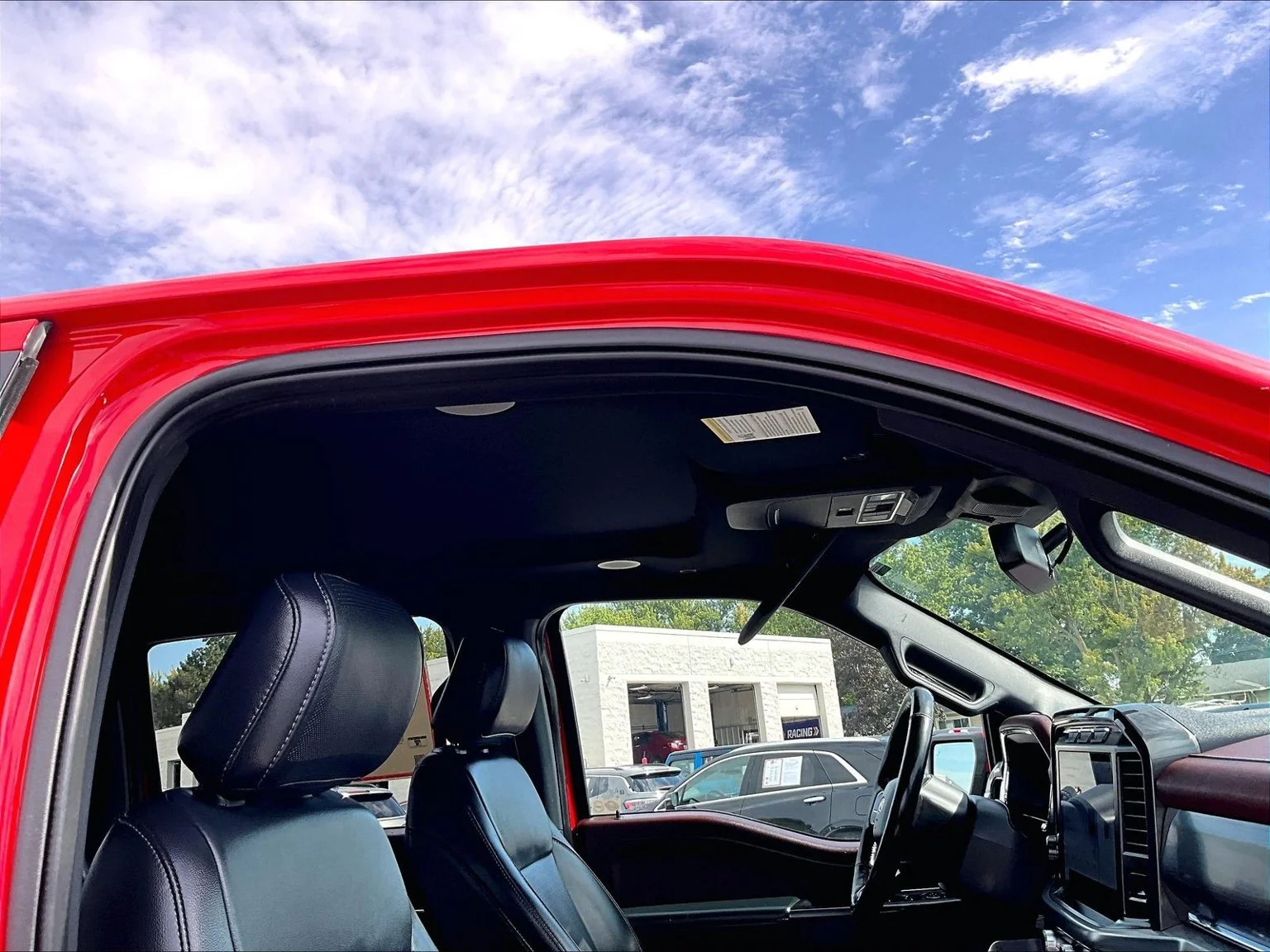 Used 2021 Red Ford Lariat image 23