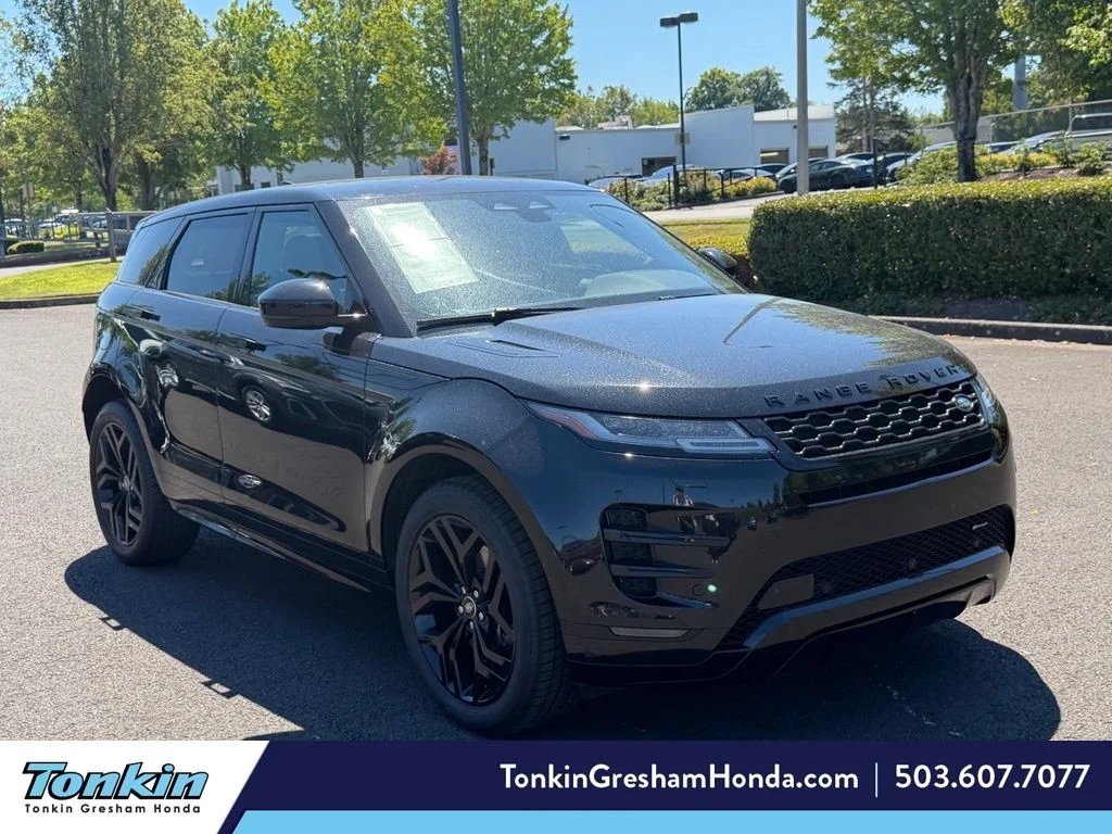 Used 2023 Santorini Black Metallic Land Rover R-Dynamic SE image 1