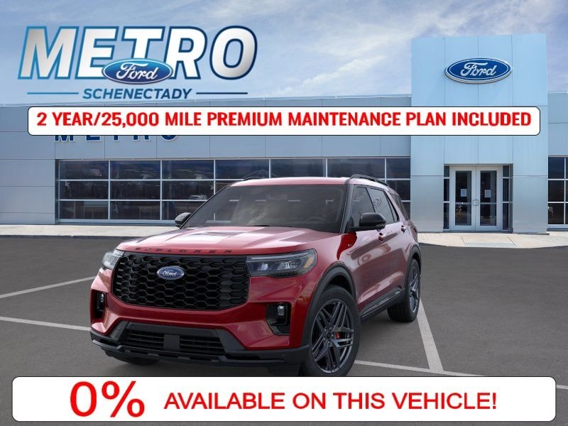 New 2026 Rapid Red Metallic Tinted Clearcoat Ford ST-Line image 3