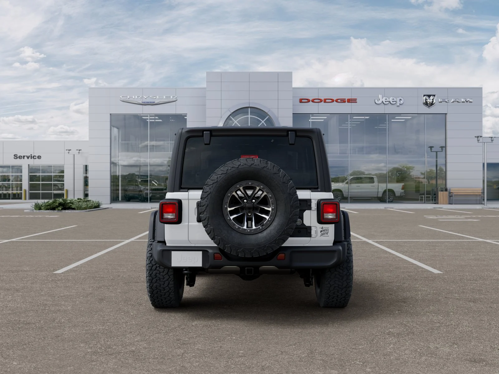 New 2026 Bright White Clear-Coat Exterior Paint Jeep Willys image 34