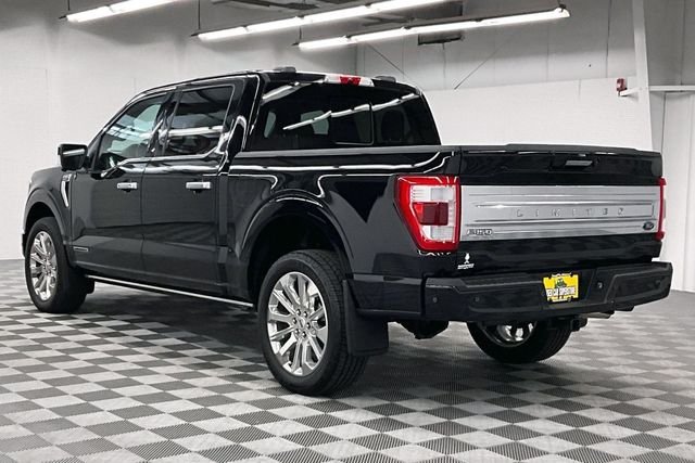 Used 2023 Agate Black Metallic Ford Limited image 2